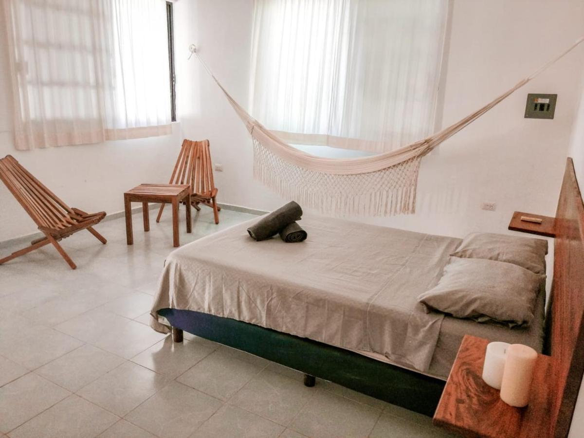 Habitación a unos metros de la Playa El Cuyo Exterior foto