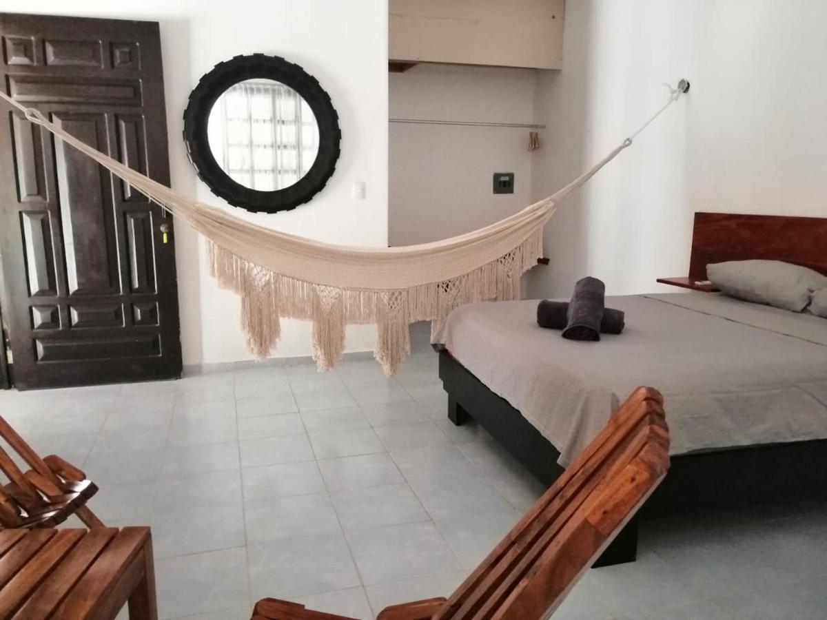 Habitación a unos metros de la Playa El Cuyo Exterior foto